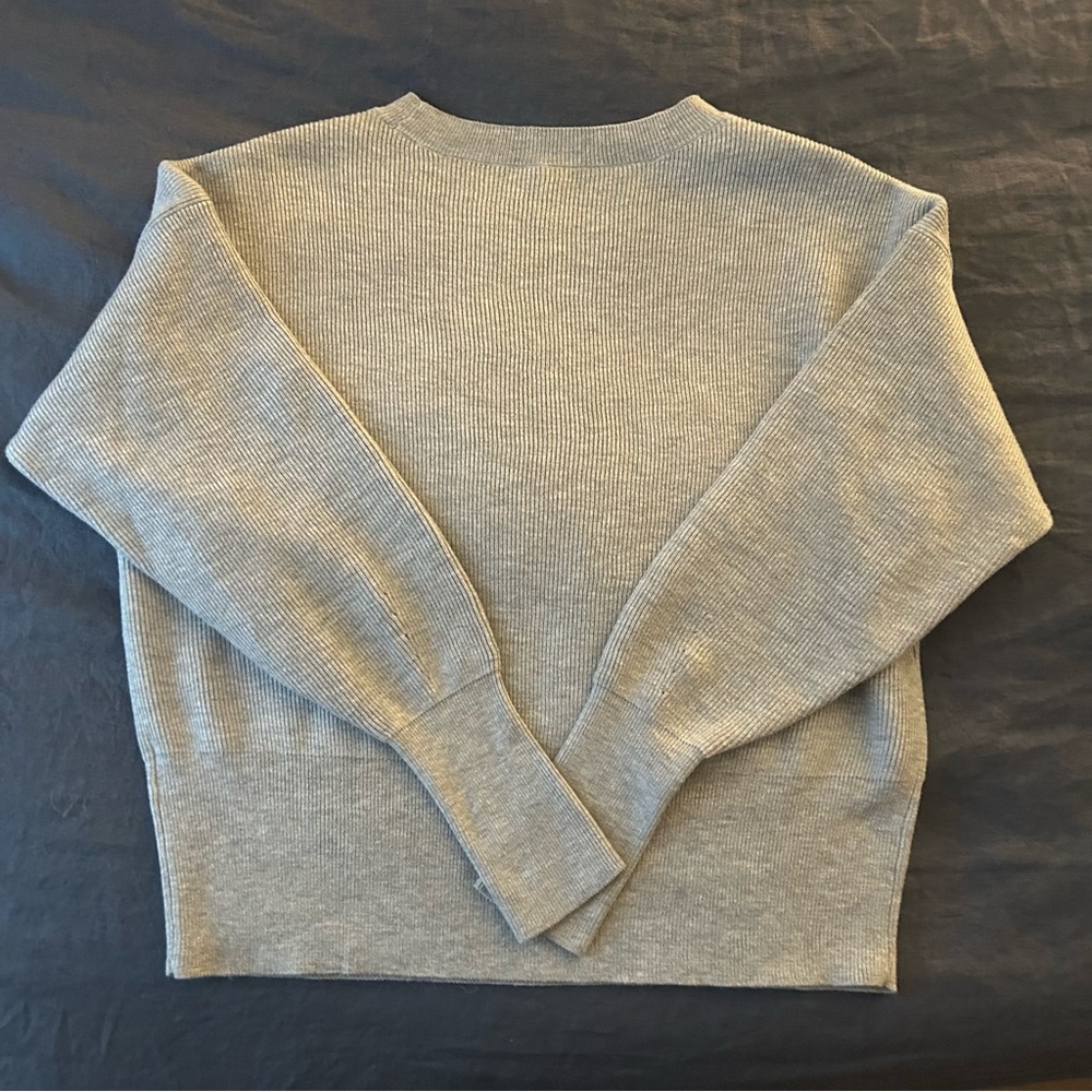 J. Crew Light Gray Women's Sweater - Picture 4 of 4
